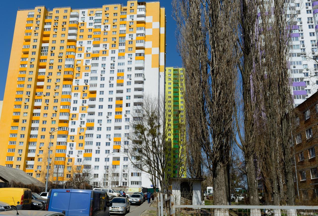 Комфортні Мині-Апартаменти Студіо На Юлії Здановської Kyjev Exteriér fotografie